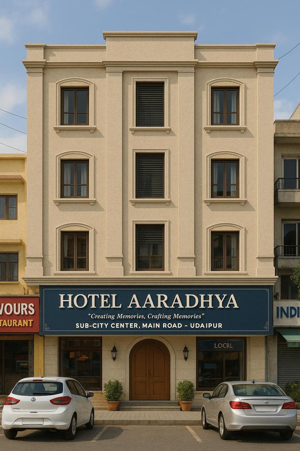 Hotel Aaradhya Udaipur Esterno foto